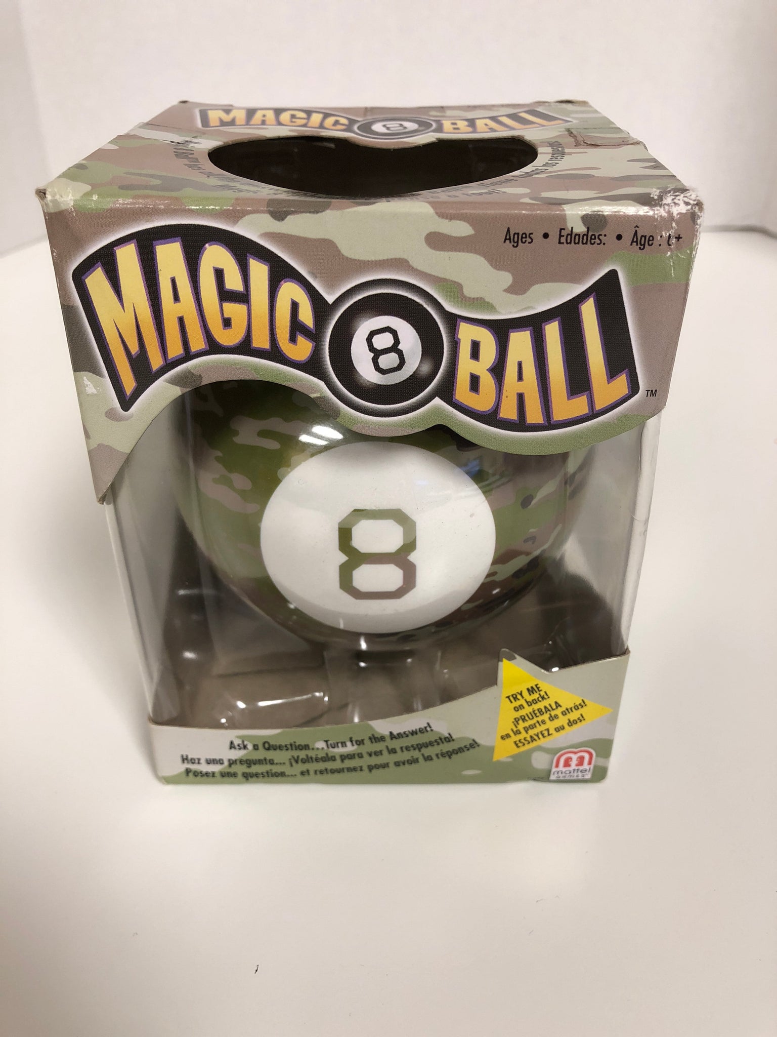 camo magic 8 ball