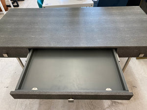 CB2 Avalon Desk in Shagreen Grey