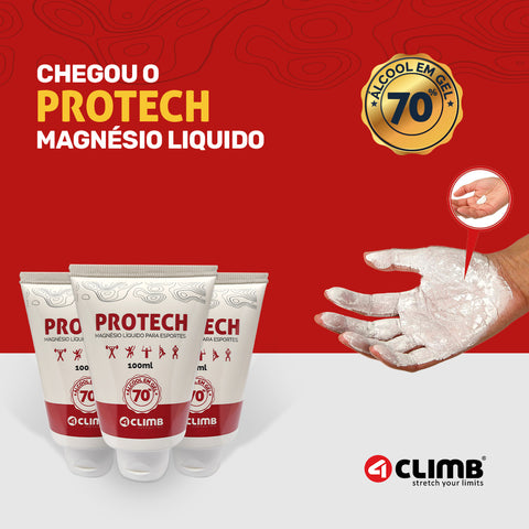 Magnésio Líquido para Escalada 100ml 4Climb Protech – Armazém Aventura