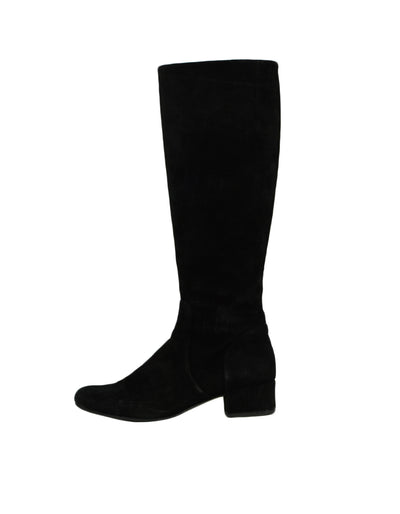 Louis Vuitton 1AACHT Snowdrop Flat Ankle Boot , Black, 37.5
