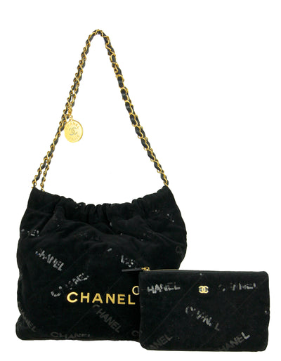 Chanel Deauville Tote Straw with Chain Detail Medium