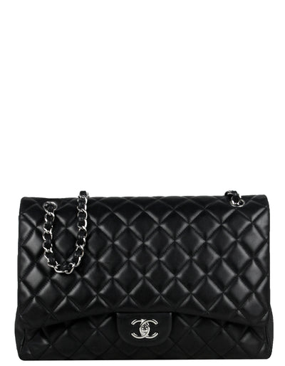 Chanel 2020 Black/White Tweed Medium Classic Double Flap Bag – ASC Resale