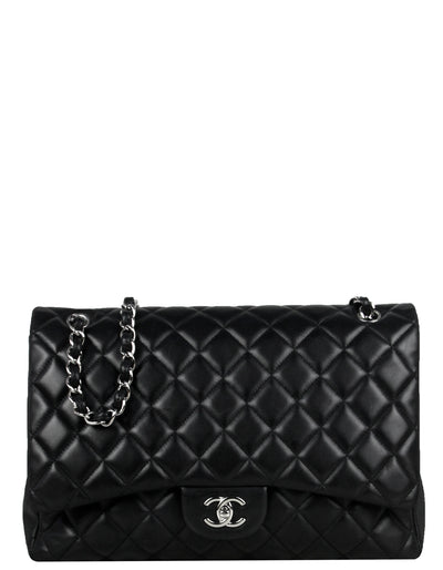 Chanel Black and White Tweed Handbag - Ann's Fabulous Closeouts