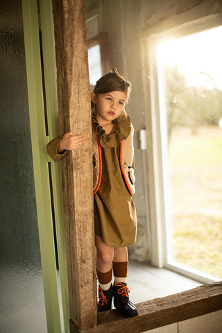 robe COCOCO et gilet MOUTON