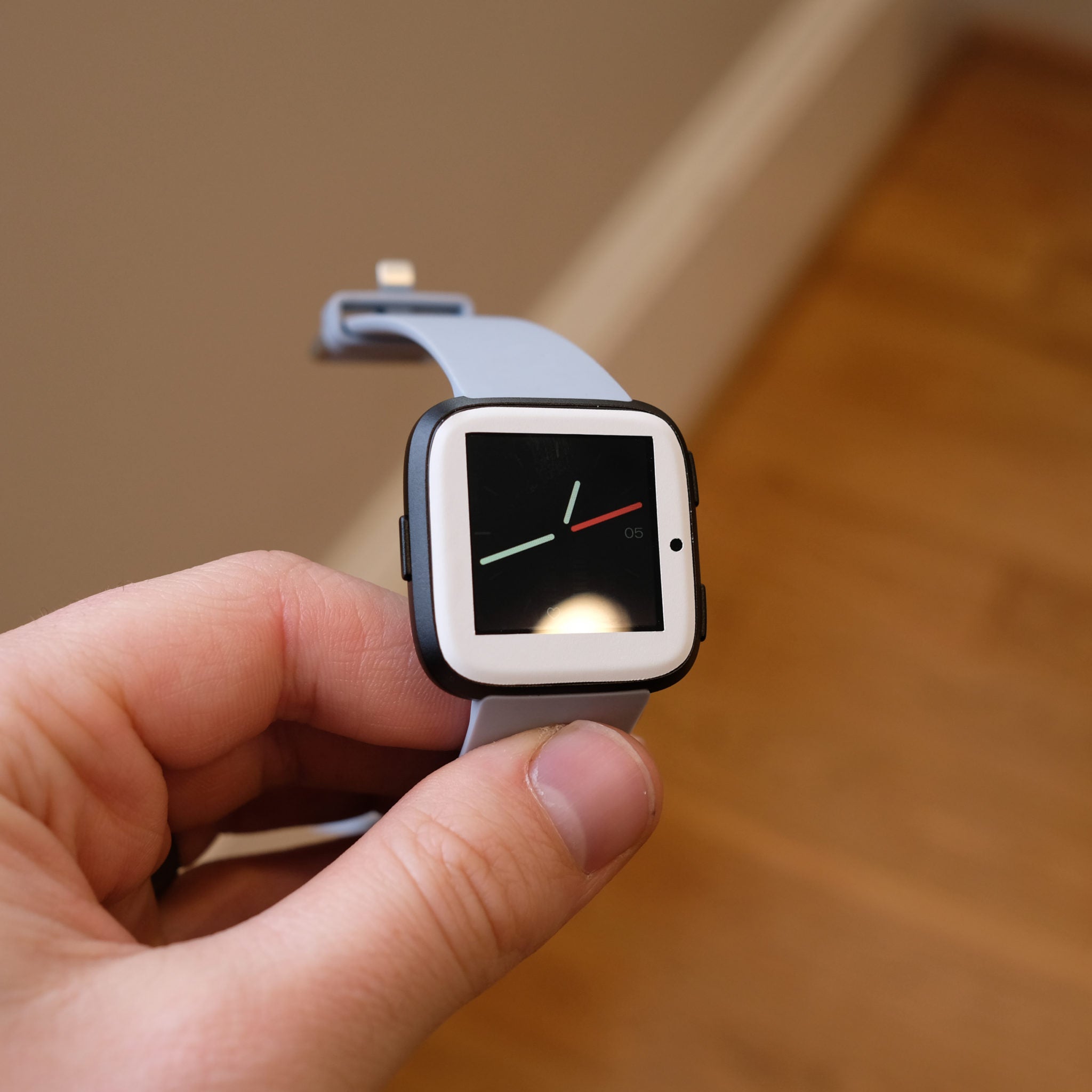 fitbit versa silver