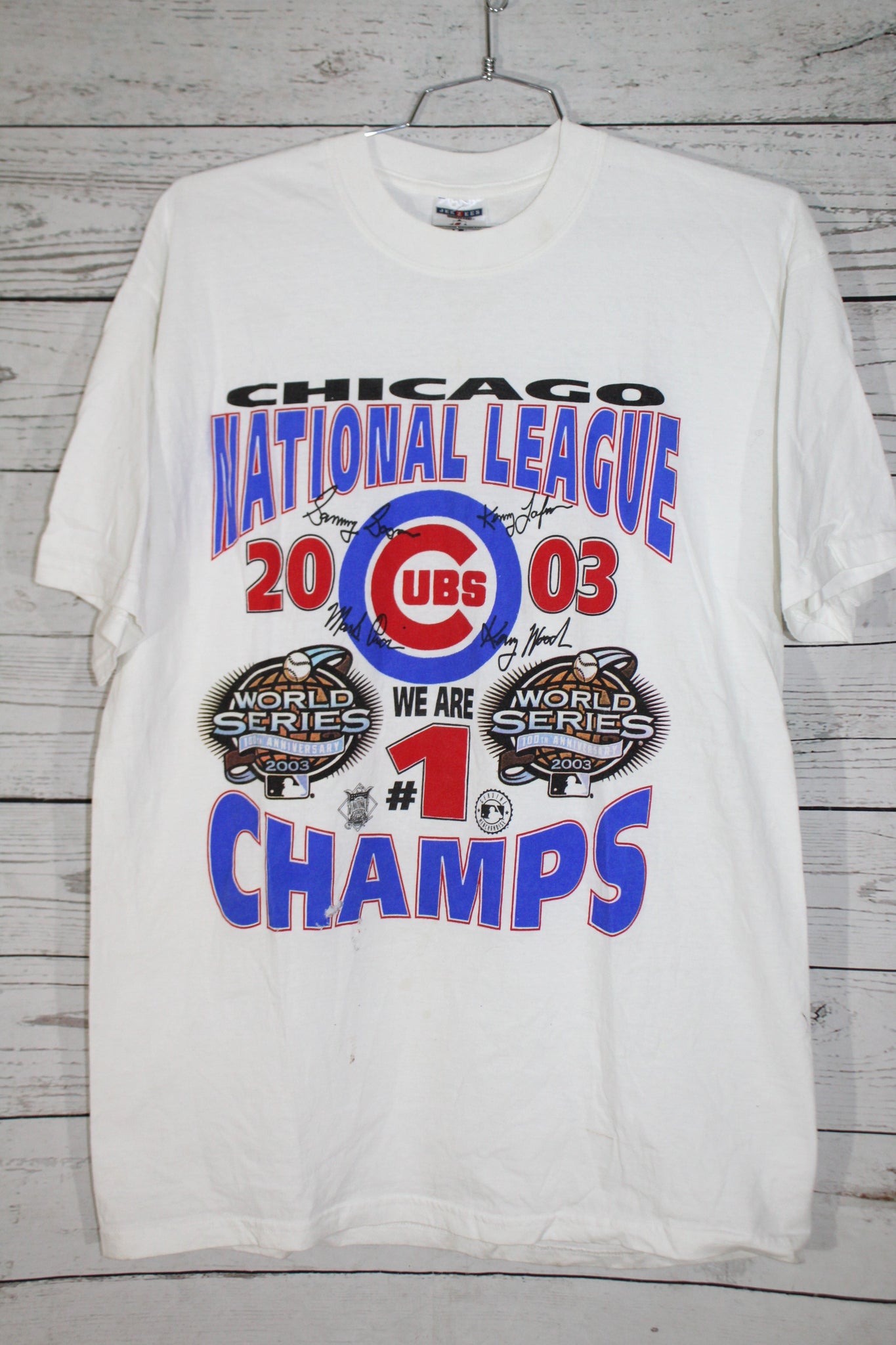 cubs national championship shirt