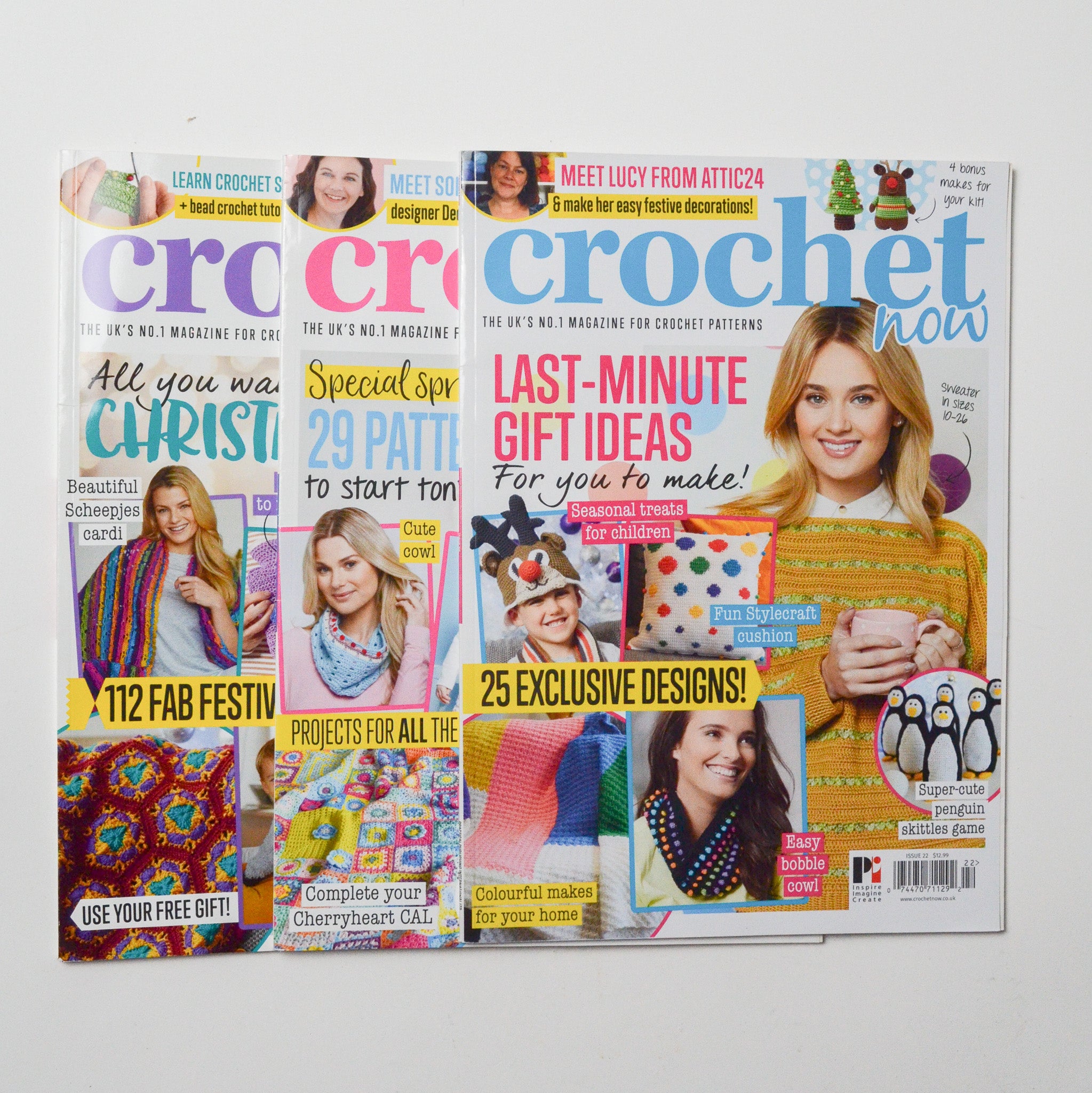 Crochet Now Magazine - 3 Issues