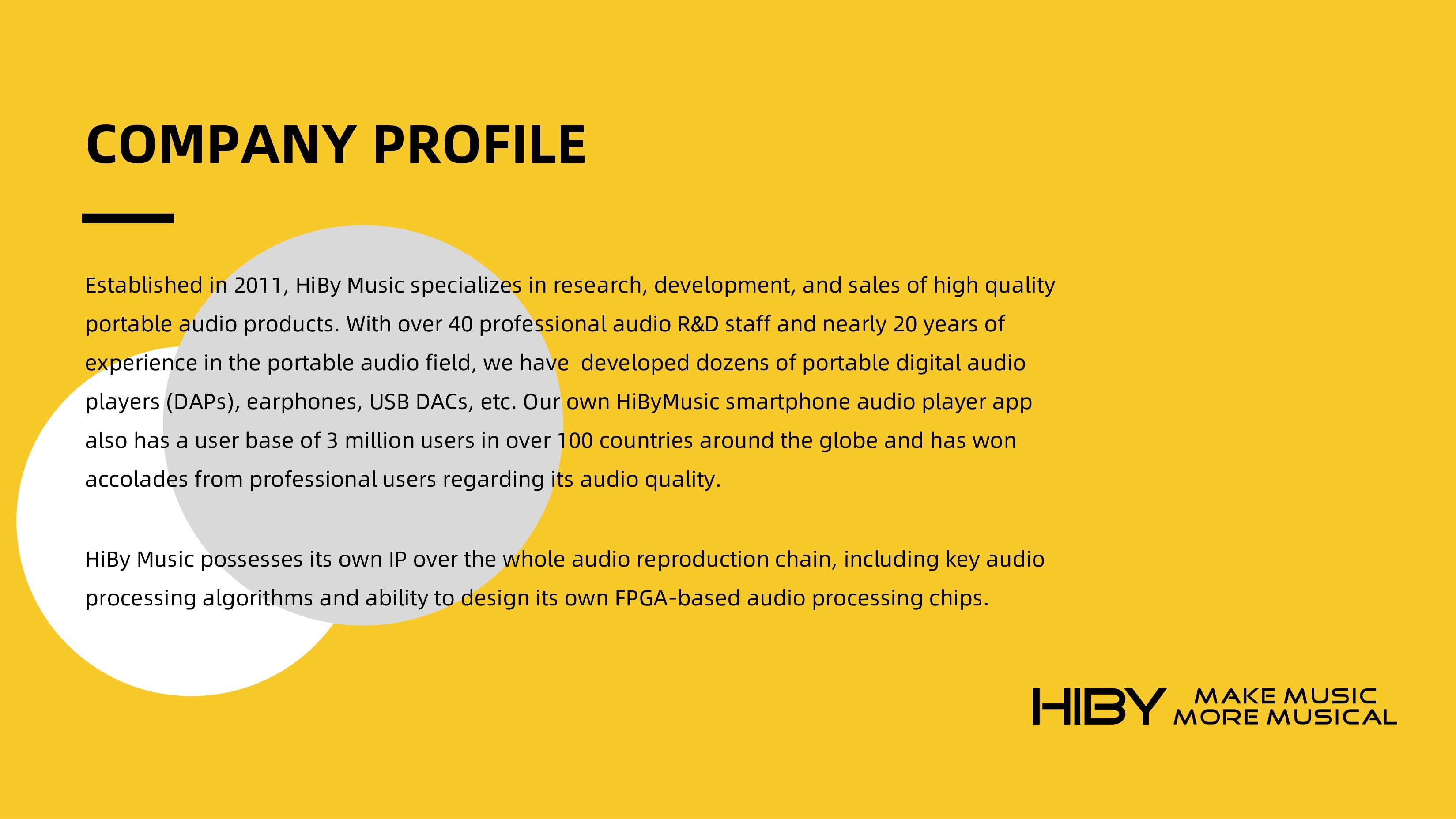 Hiby Company Introduction