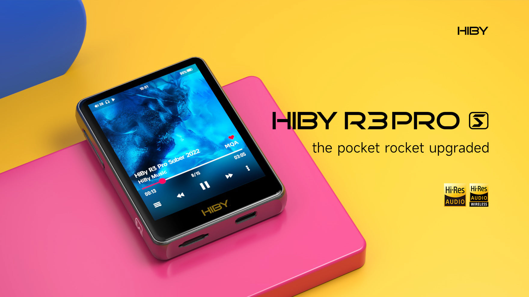 HiBy R3 Pro Saber 2022 Entry-level HiFi Lossless Audio Player with