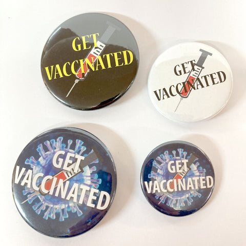 Get Vaccinated and Been Vaccinated buttons