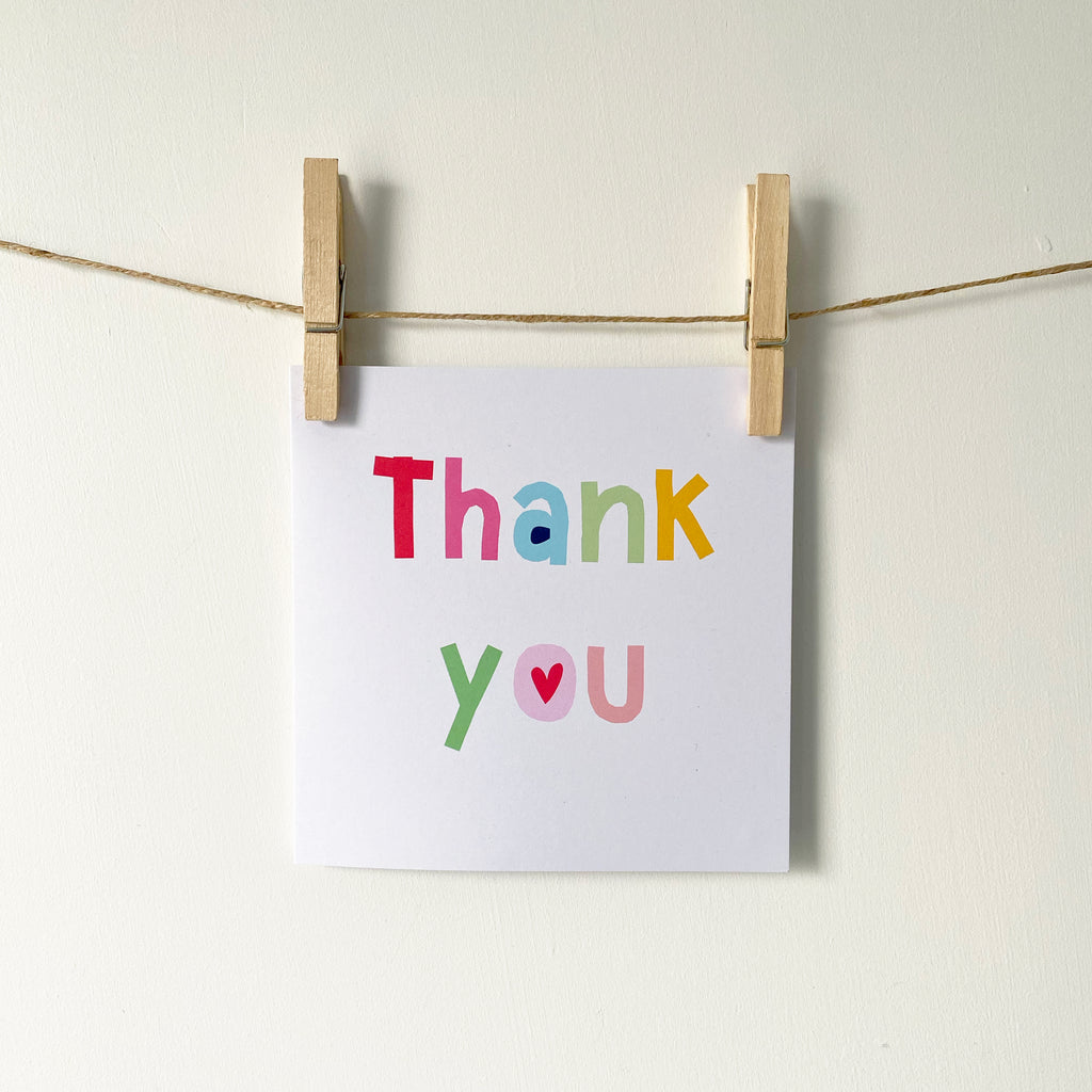 Thank you Greetings Card – Tales Of Me