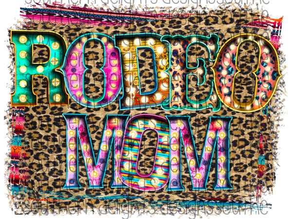 Download Rodeo Mom Marquee Southern Delights Digital Designs