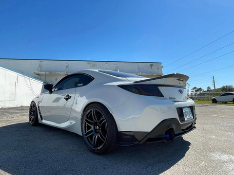 2022 Subaru BRZ with MRII 18x8.5 +22 5x100 in Gunmetal