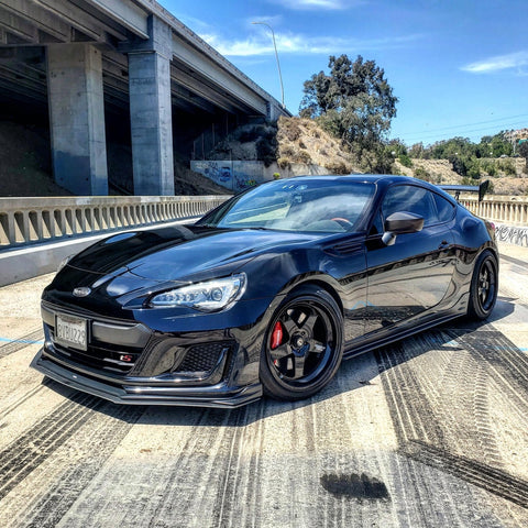 BRZ FRS GT86 with Cosmis Wheels Black XT-005R 18x9 +25mm 5x100