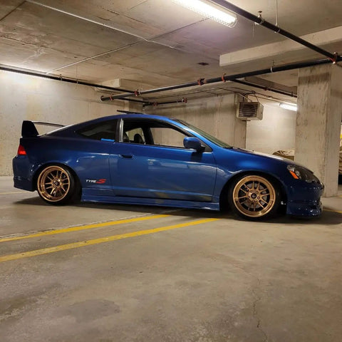 2002 Acura RSX Type-S with XT-206R Hyper Bronze Wheels 17x9 +5mm 5x114.3