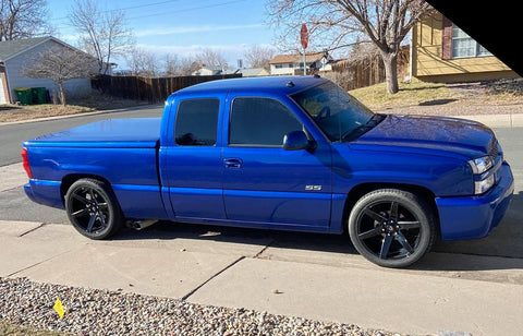 Chevrolet Silverado Black Wheels S1 22x9.5 +0mm 6x139.7