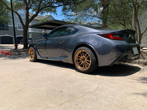 2022 Toyota GR86 with Cosmis Wheels XT-206R 17x8 +30mm 5x100 in Bronze