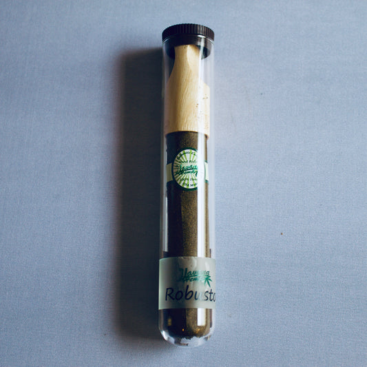 Solid Brass Doob tube for Storing & Preserving your Herb · Lacannapa