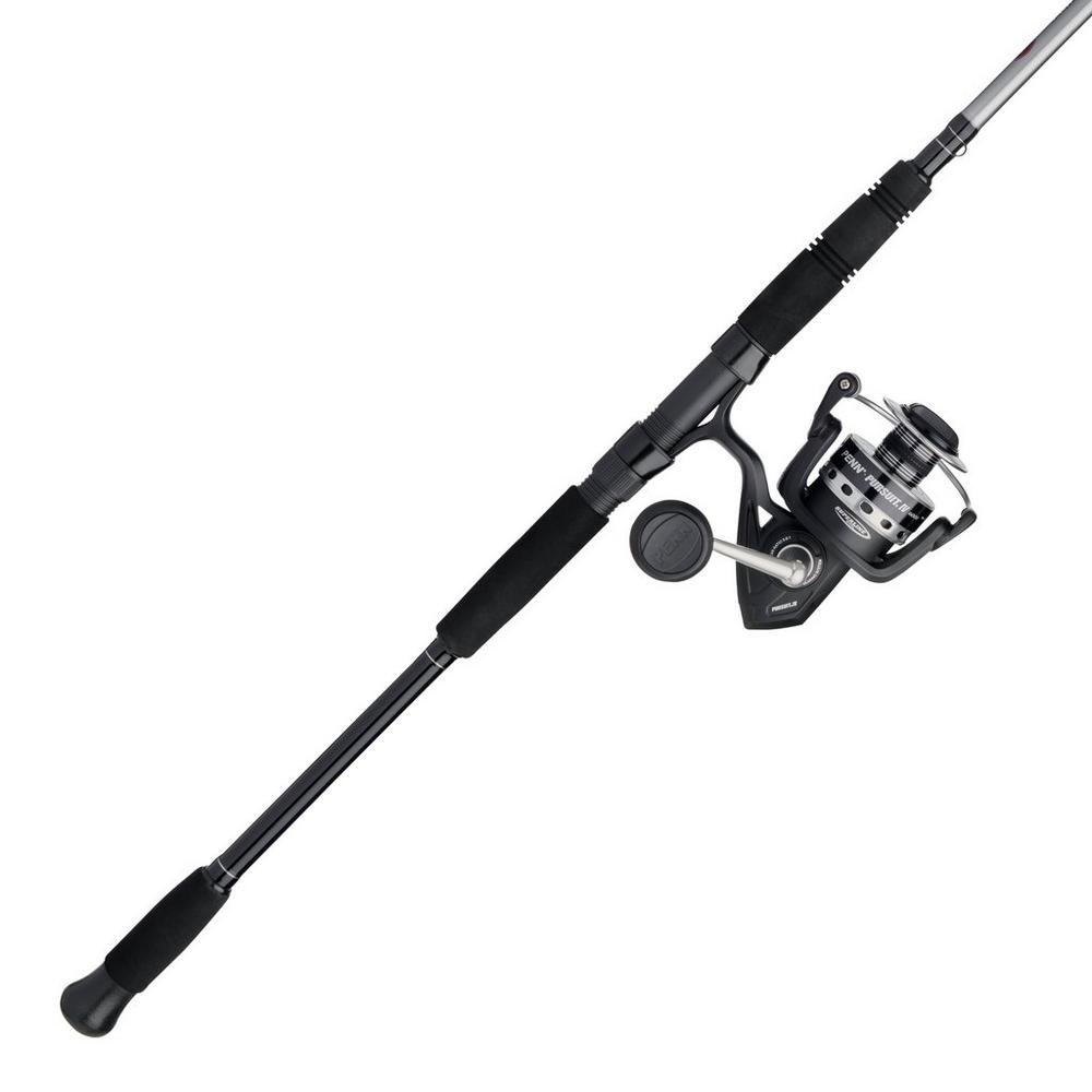 Fishing 2 pc Penn Spinning Reel And Pole - sporting goods - by