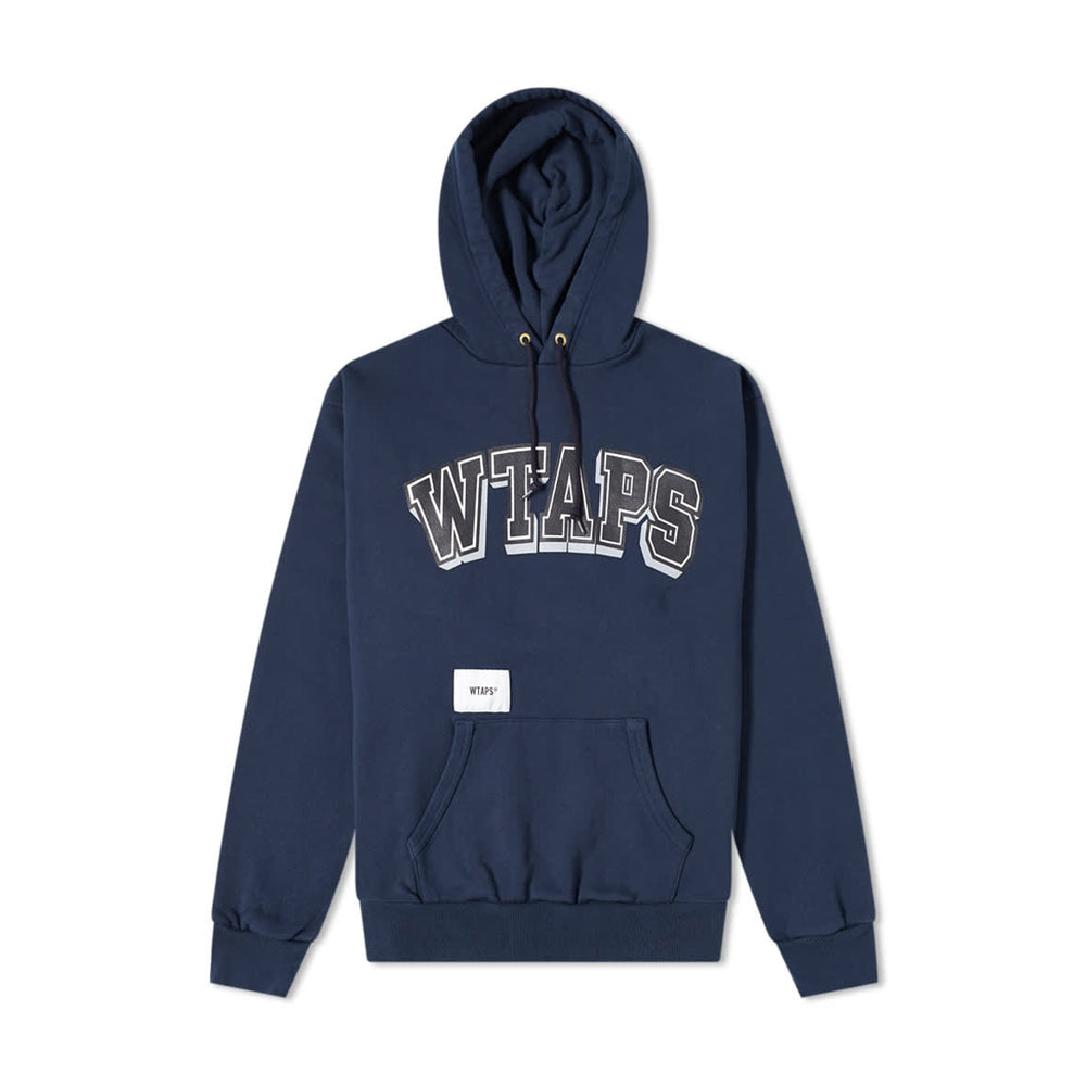 シルバー金具 WTAPS DAWN.DESIGN HOODED ロゴプリントSize3紺 ...