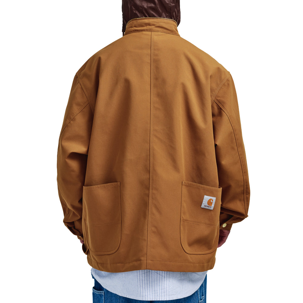 エクルベージュ Carhartt wip Invincible 15 Chore Coat L