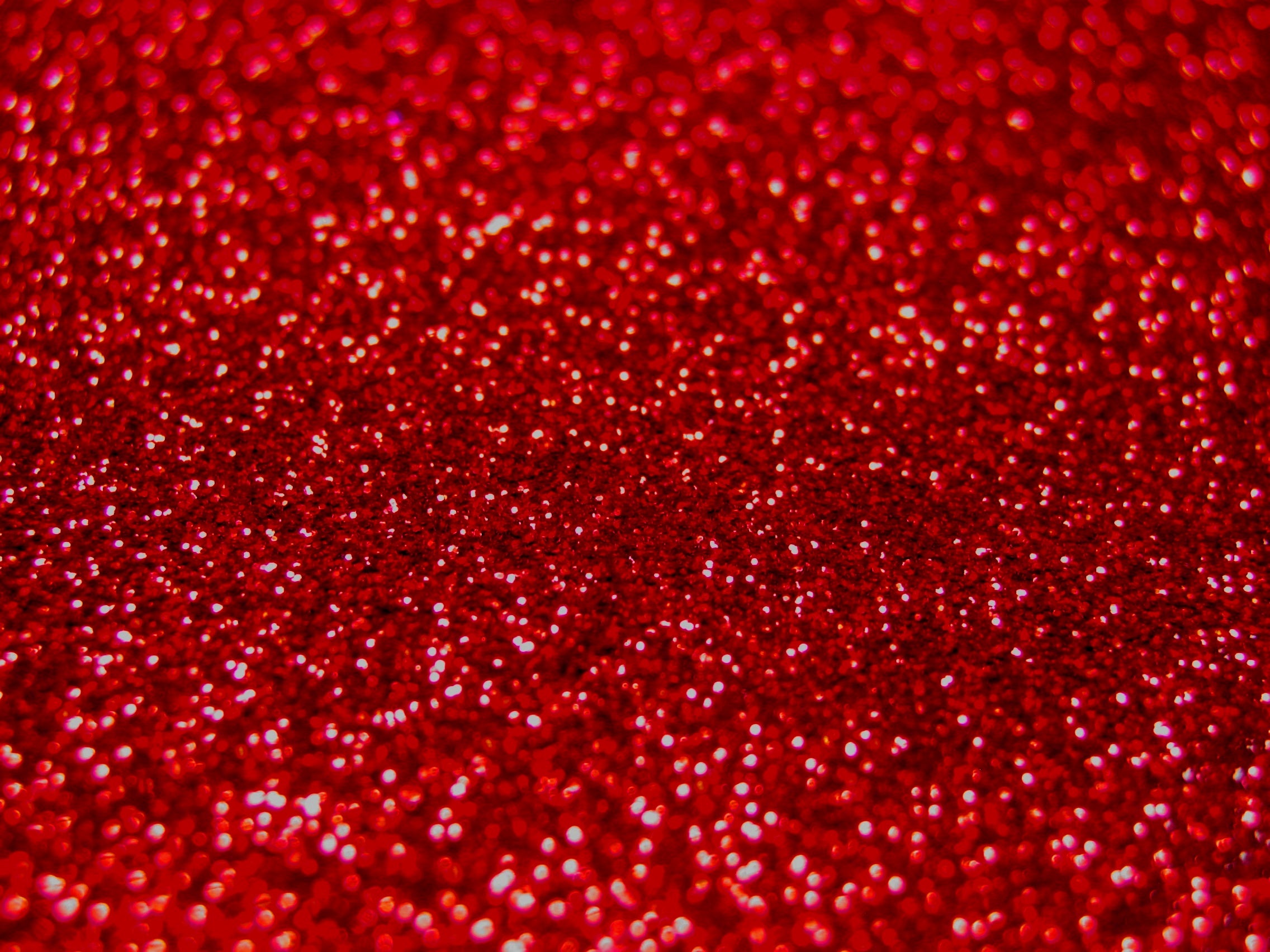 red glitter