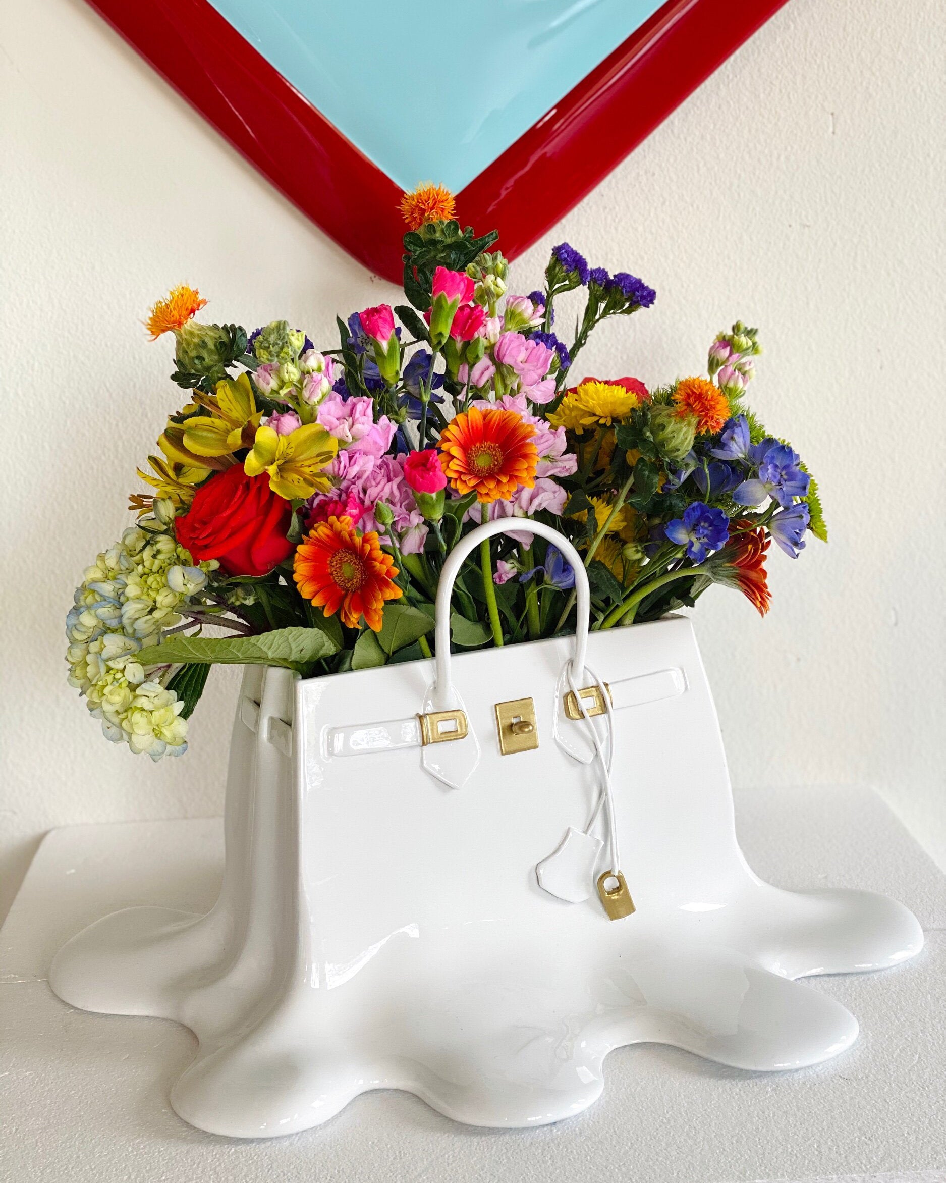 Lola Handbag Flower Vase