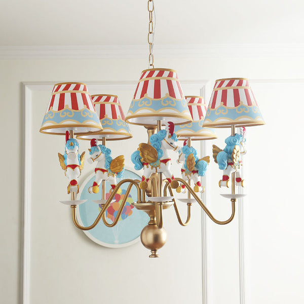 Unicorn Chandelier