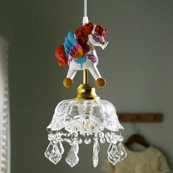 Unicorn Pendant Light