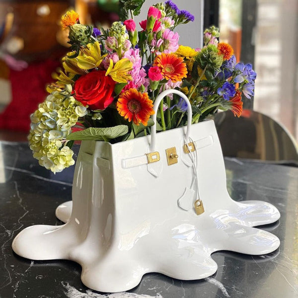 Lola Handbag Flower Vase