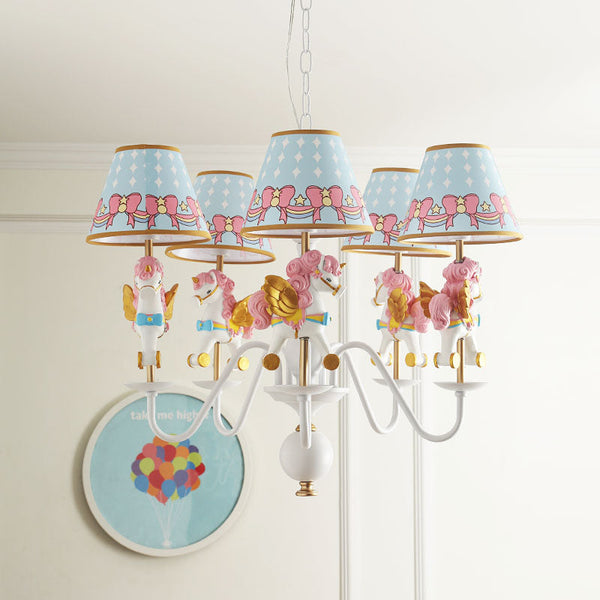 Unicorn Chandelier