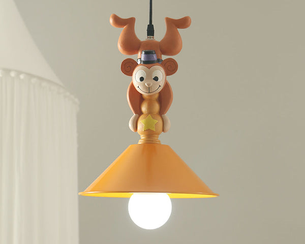 Monkey Pendant Light