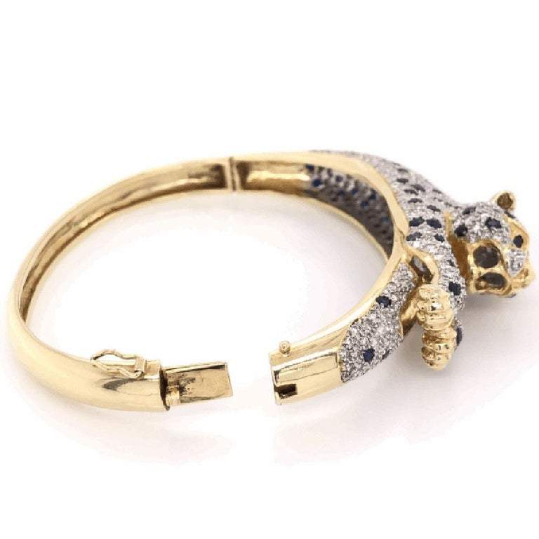 panther bracelet gold