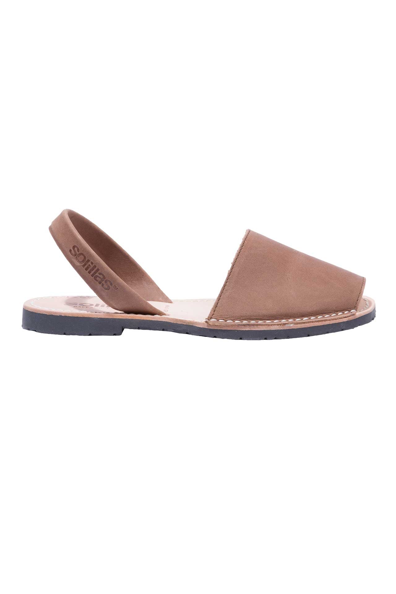 Menorcan Sandals | Original Brown Leather | Solillas - solillas