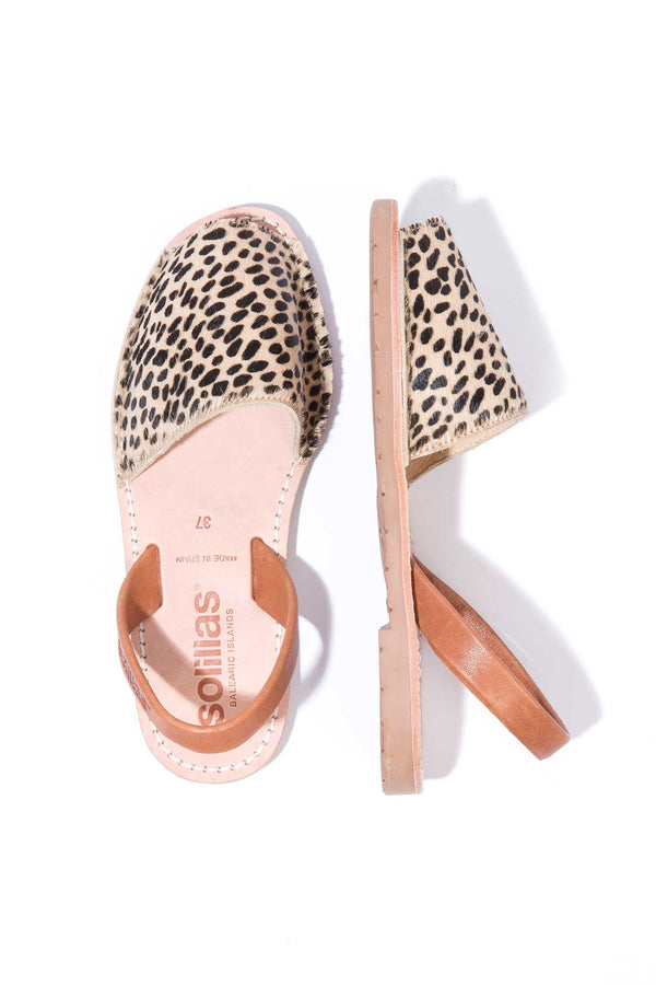 Menorcan Sandals | Original Leopard 