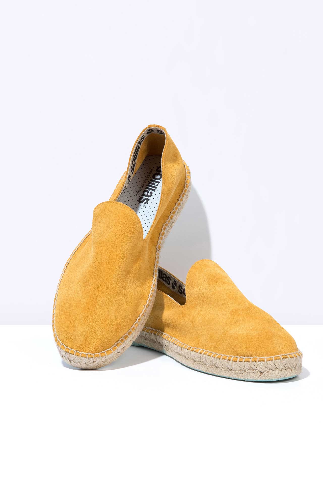 Men | Mustard Yellow Suede Leather 
