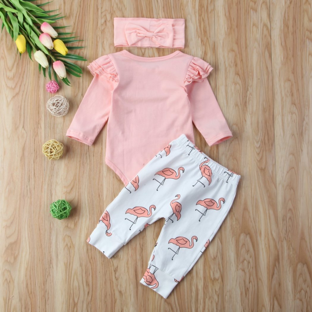 flamingo newborn outfit