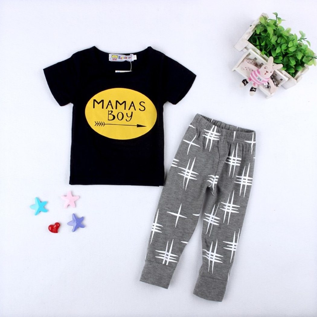 mama's boy baby outfit