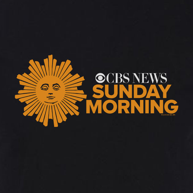 CBS News Sunday Morning Adult Short Sleeve TShirt CBS Store