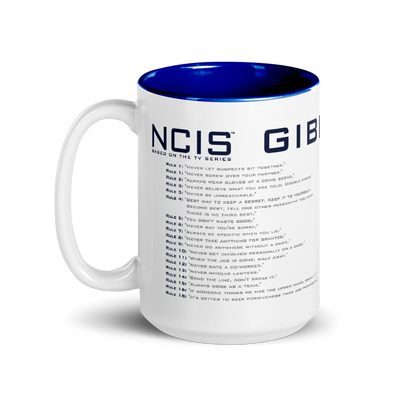 Mug NCIS #03 gibbs série TV tasse personnalisable 
