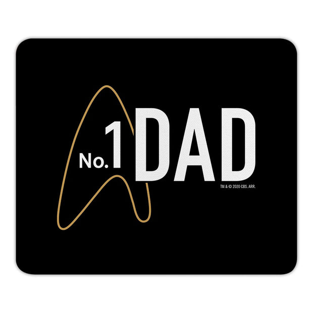 Star Trek Picard No 1 Dad Mouse Pad Official Cbs Store