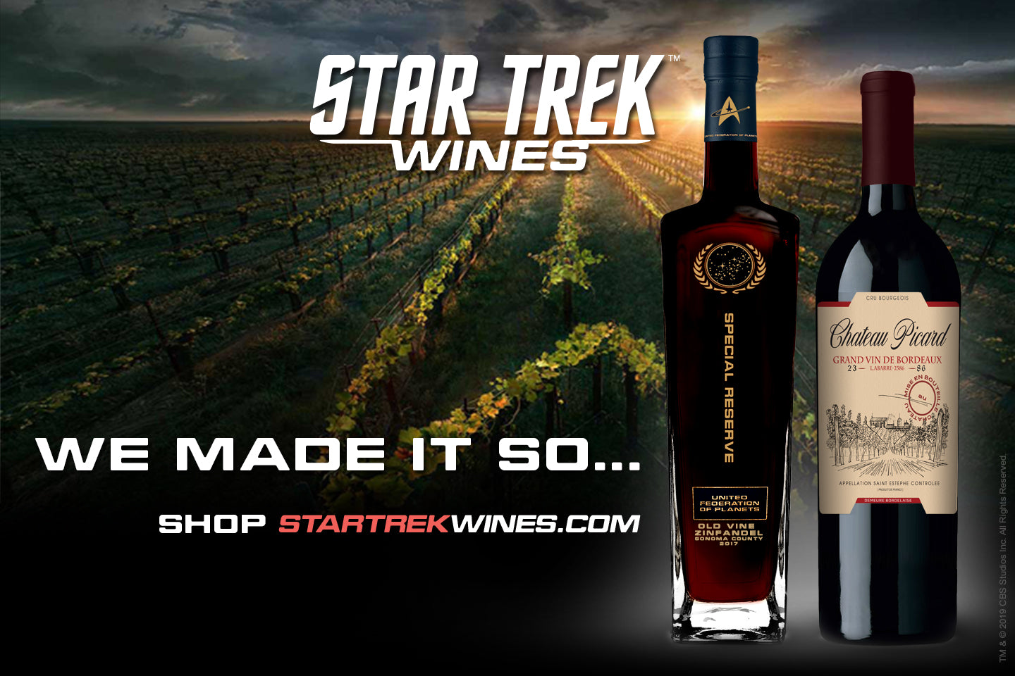 About Star Trek Wines