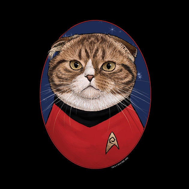 Star Trek: The Original Series Scotty Cat Portrait Short Sleeve T-Shir ...