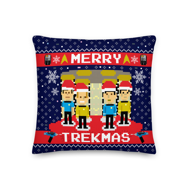 Star Trek: The Original Series Merry Trekmas Throw Pillow – Star Trek Shop