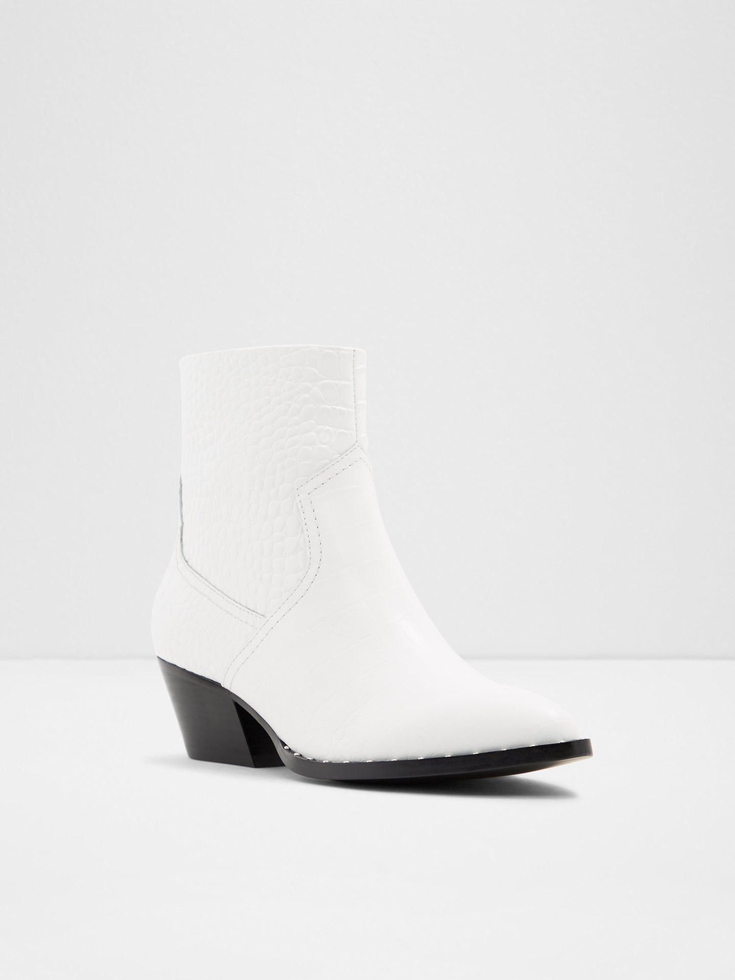 aldo white boot