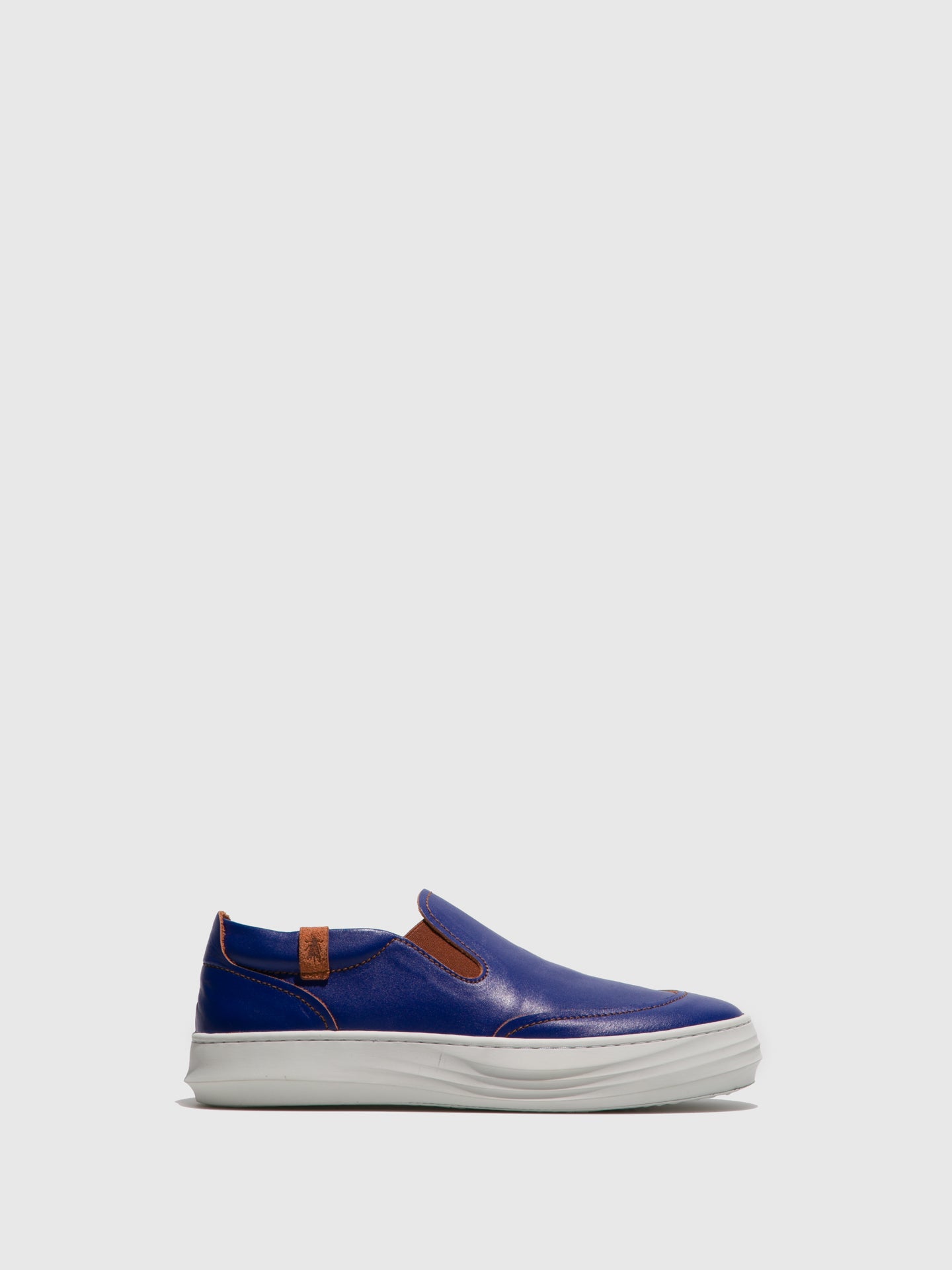 blue slip on trainers