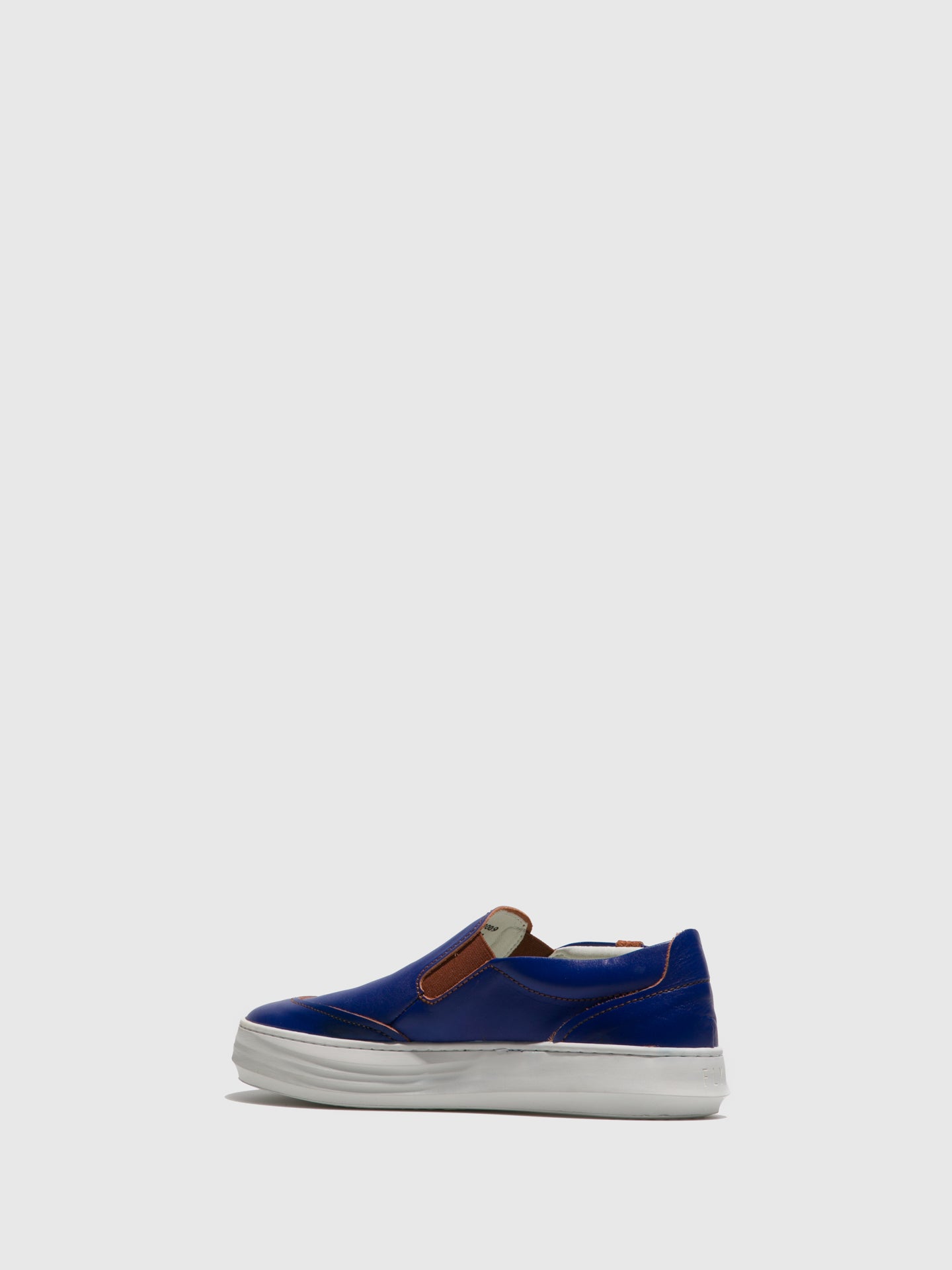 blue slip on trainers