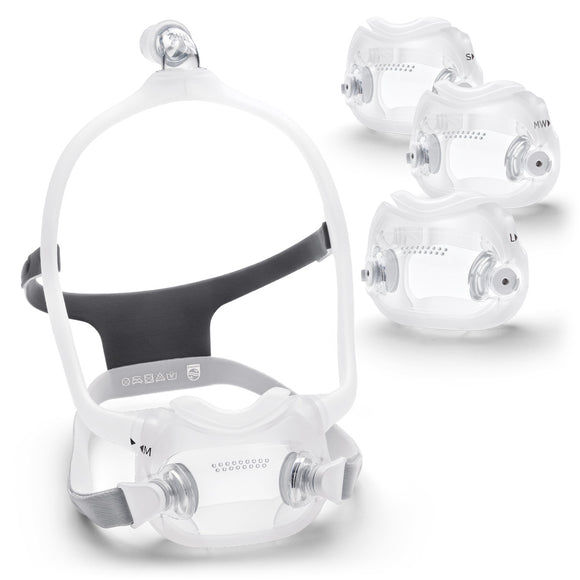 Dreamwear Full Face Cpap Mask Fitpack With Headgear Peoples Care Medical Supply 0307