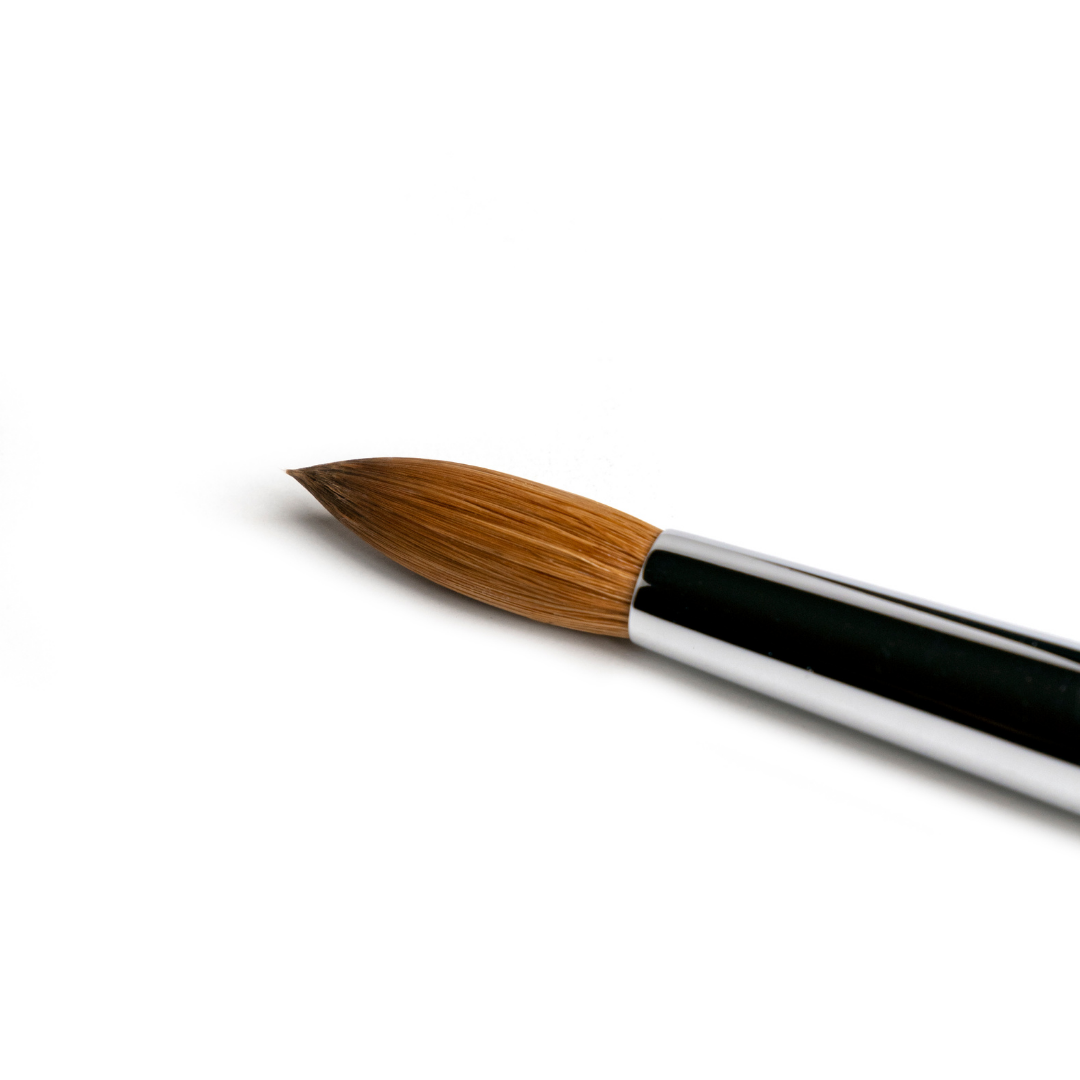 Professional Nail Acrylic Kolinsky Sable Brush #10 by Universal Nail Supplies