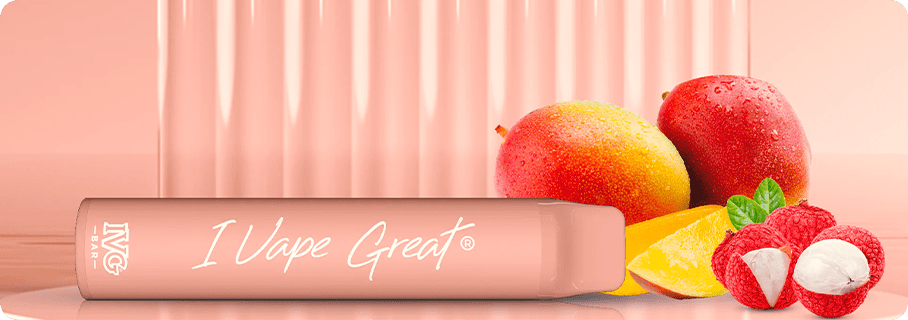 IVG Bar Plus Mango Lychee Disposable Vape